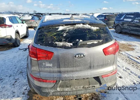 2016 Kia Sportage Ex from USA, damaged, VIN KNDPCCAC6G7836834